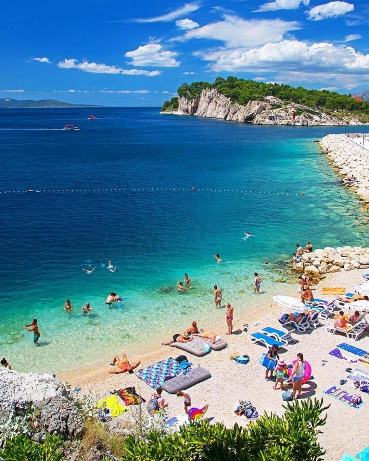 Luxury Apartment Macola Free Beach Parking Makarska Bagian luar foto